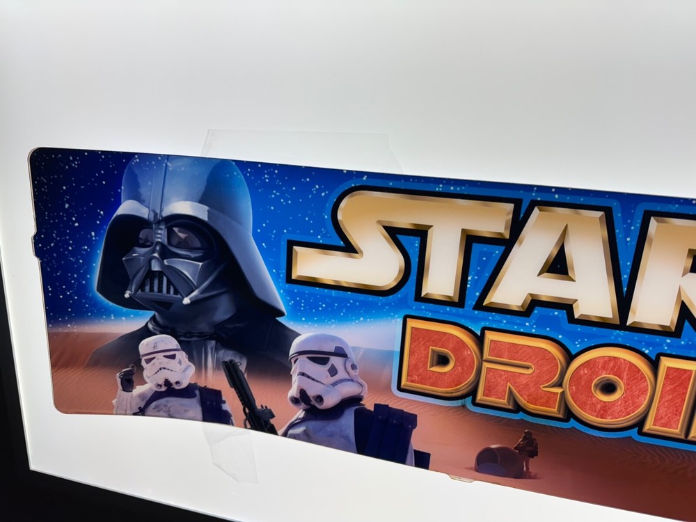 Star Wars Droid Hunt slot machine topper