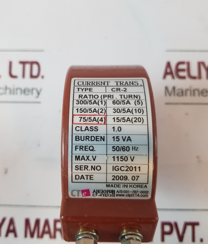 Ct-e tech cr-2 current transformer 75/5a (4)