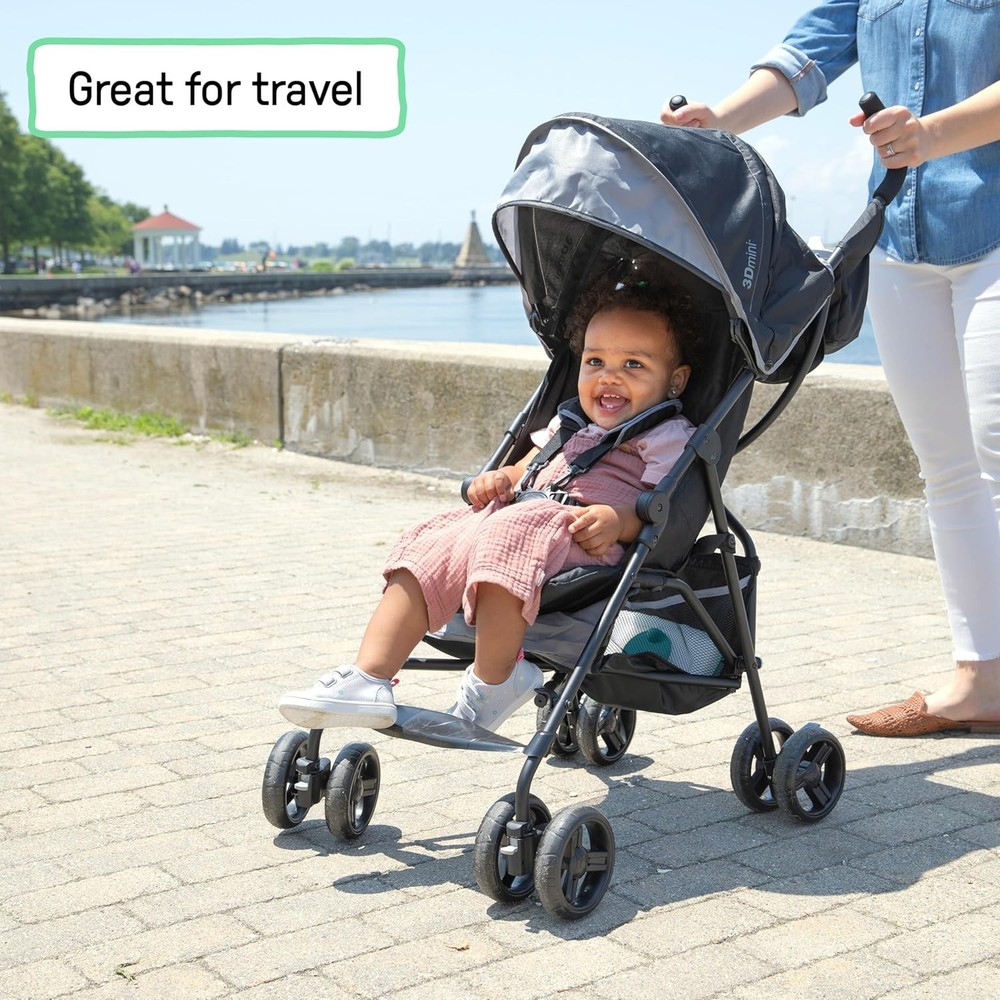 Lightweight Stroller W/ Compact Fold Multi-Position Recline Umbrella Stroller