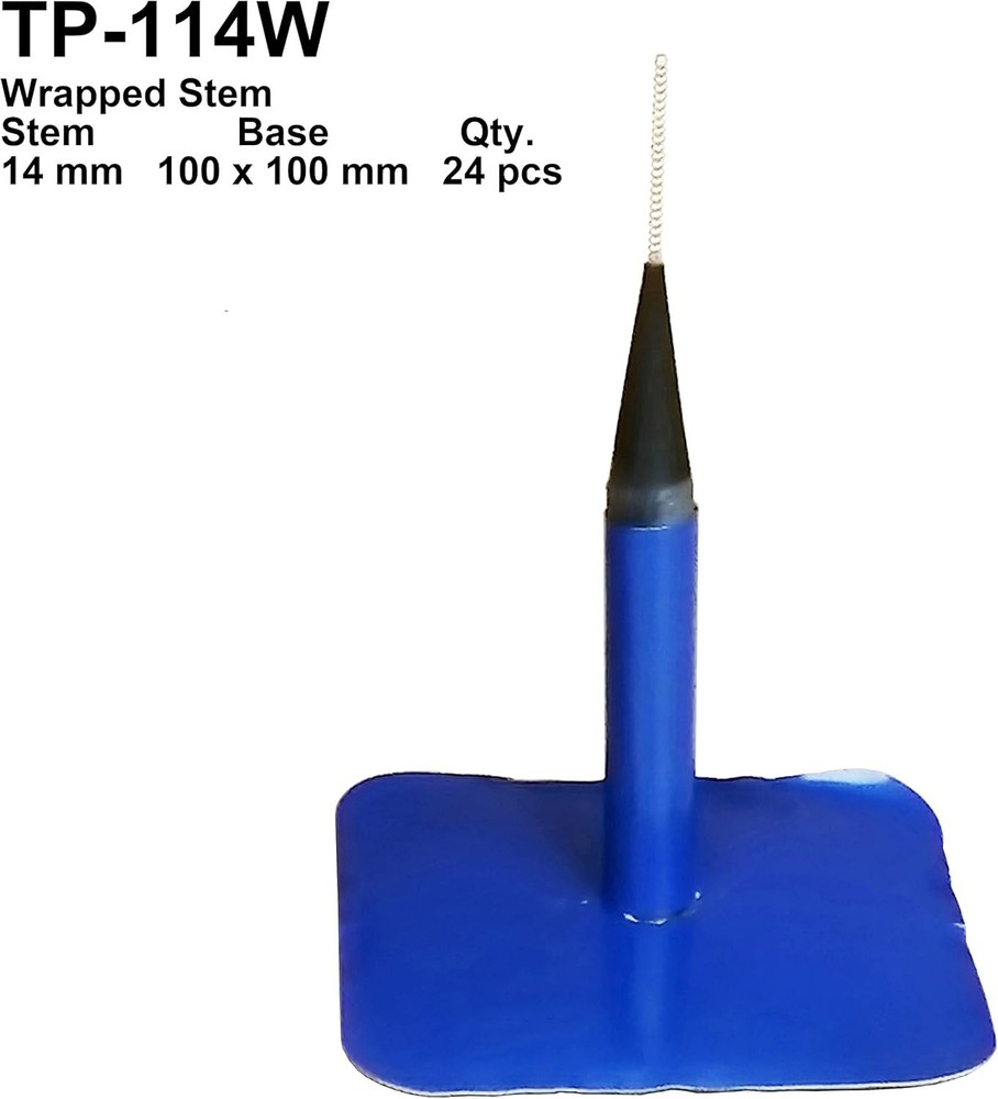 High-Quality Tire Repair Solution - 24 pcs Vulcanizing Patch Plug 9/16" x 4"