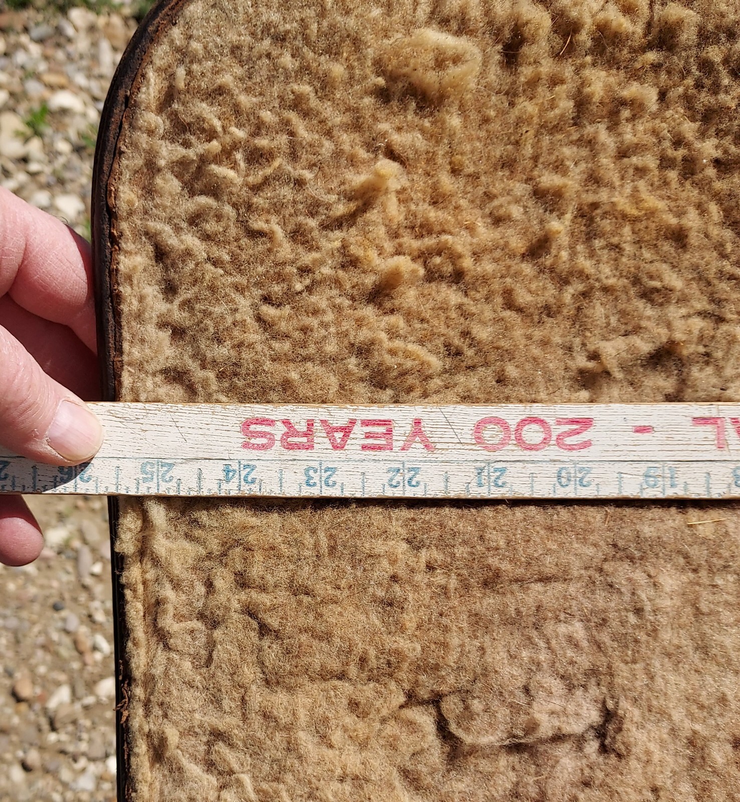 Antique Joseph Sullivan Fort Benton Montana - Saddle - Square Skirt - 13" seat