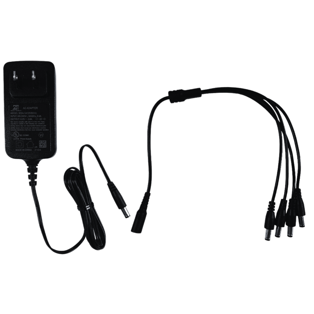 ORIGINAL Lorex ACC-U41 4-in-1 security camera power adapter