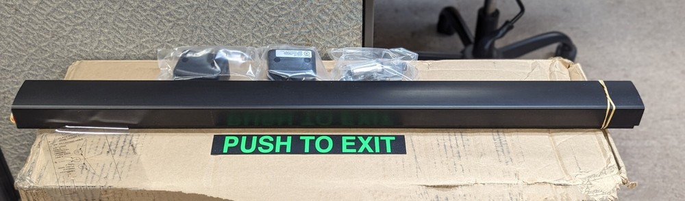NEW SDC MSB550 Mechanical Switch Bar 335 36" PUSH TO EXIT