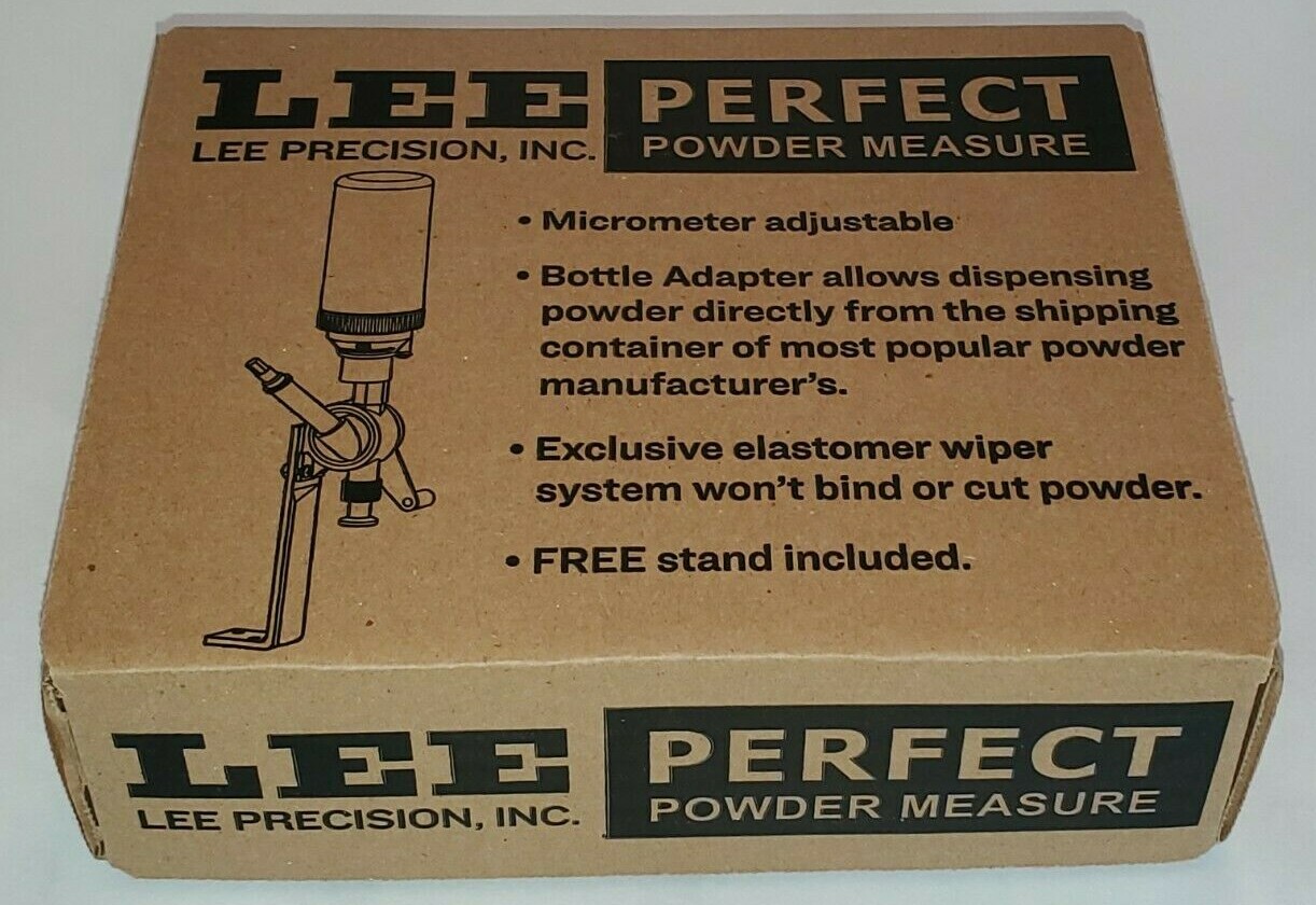 Lee 90058 Precision Reloading Perfect Powder Measure Bottle Adapter with Stand