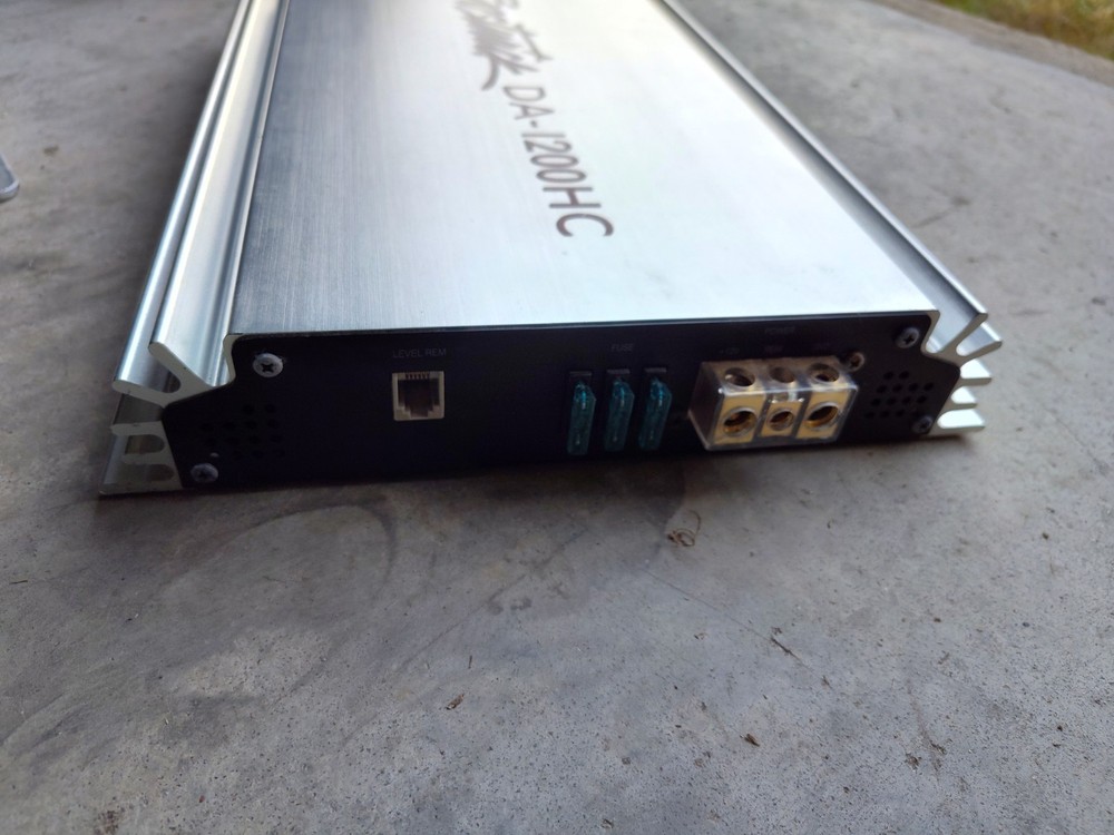 RARE Old School BOSTWICK DA-1200HC HIGH CURRENT SQL Amplifier... 1,200+ watts!