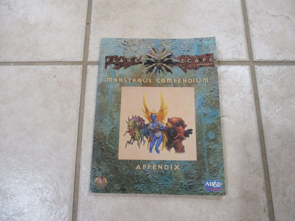 AD&D D&D Planescape Monstrous Compendium Appendix 1