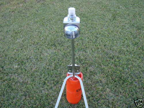 #196 Stainless Steel Light Pole