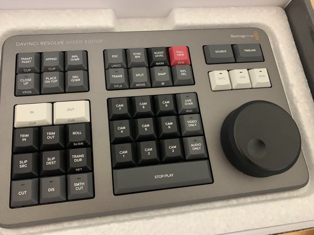 Blackmagic Design DaVinci Resolve Speed Editor Blackmagic Design Mint