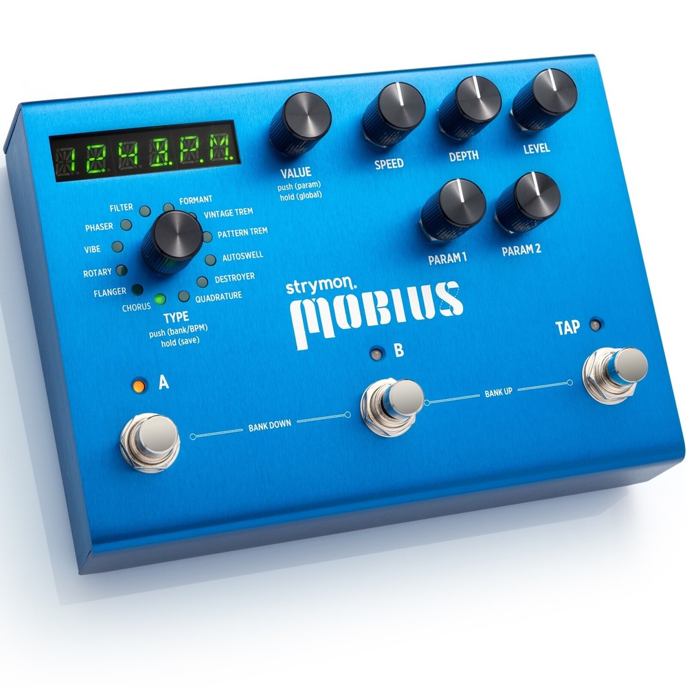 Strymon Mobius Multidimensional Multi-Effects Modulation Effect Pedal - New