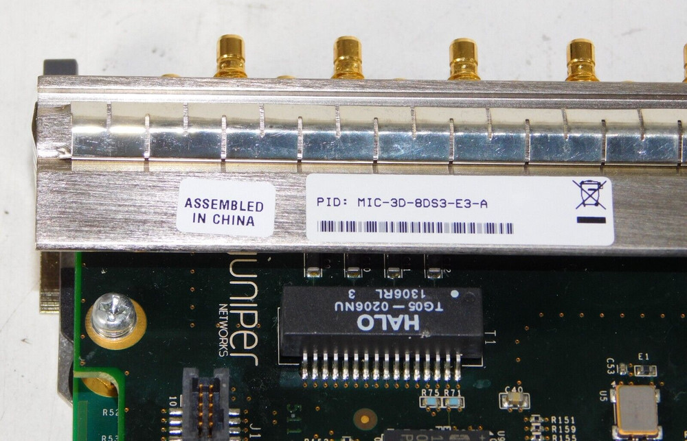 New Juniper Network MIC-3D-8DS3-E3 8x DS3 E3 Modular Interface Card Module Board