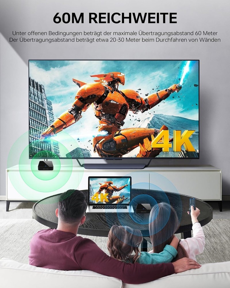 4k Ultra HD Wirless HD Extender