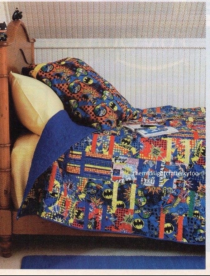 Super Heroes Quilt Pattern Pieced JB