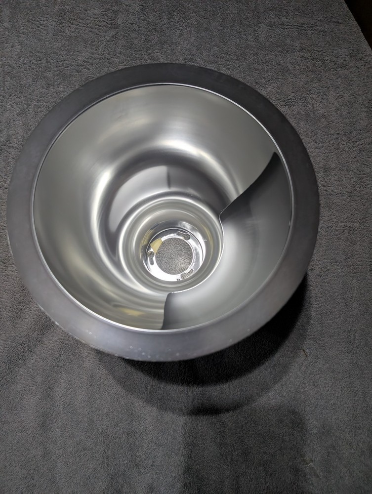 Lithonia Lighting Eight Inch Vertical Clear Diffuse Reflector