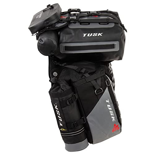 Tusk Highland X2 Rackless Luggage with Small Duffel, Bottle Holder & Heat Shield