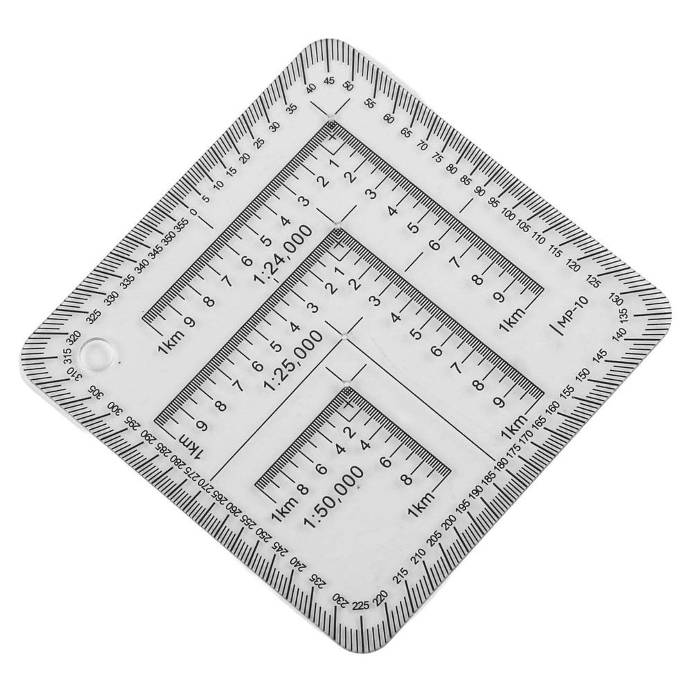 Easily Operable Geographic Coordinate Ruler for Engineers and Students
