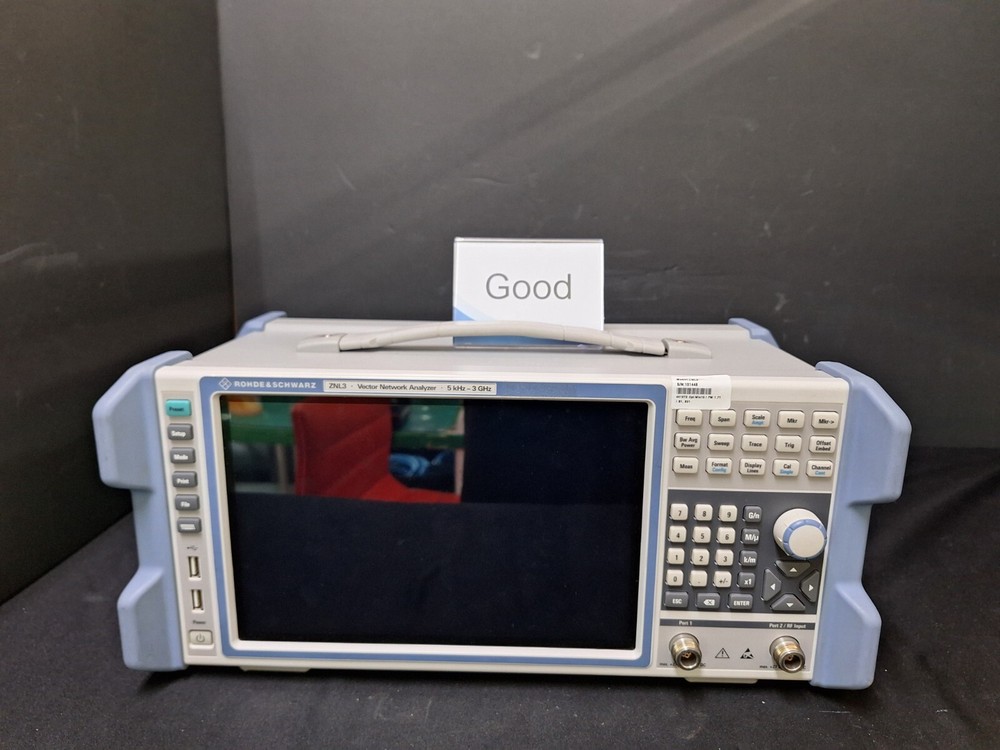 R&S ZNL3 : Vector Network Analyzer 5kHz - 3GHz, 2 Ports  (1448)
