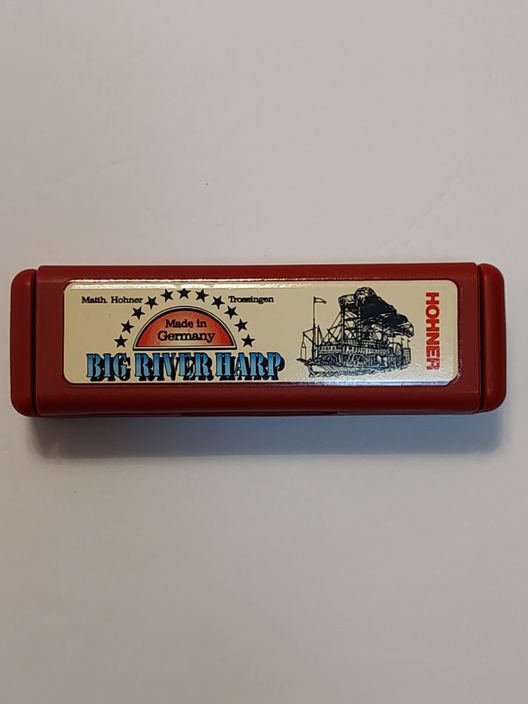 Vintage Hohner Big River Harp Harmonica Made In Germany