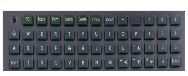 Keyboard Check Printer English Electronic Bank Counter Check Printer