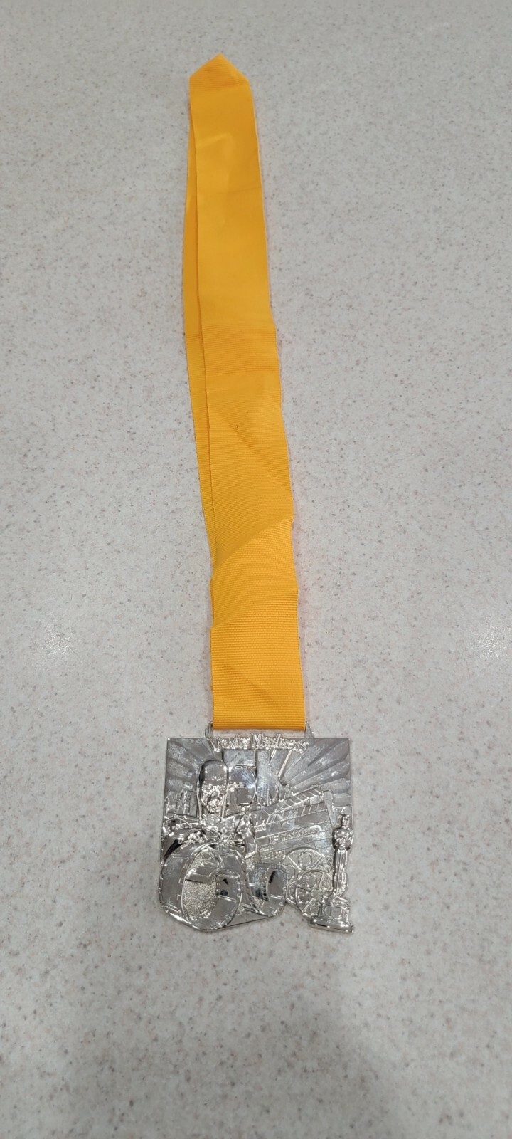 US Road Running Movie Madness 5k - 2014 Marathon Medal - free shipping