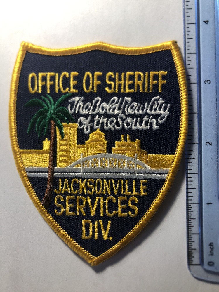 Jacksonville Florida Sheriff Patch ~ Services Division
