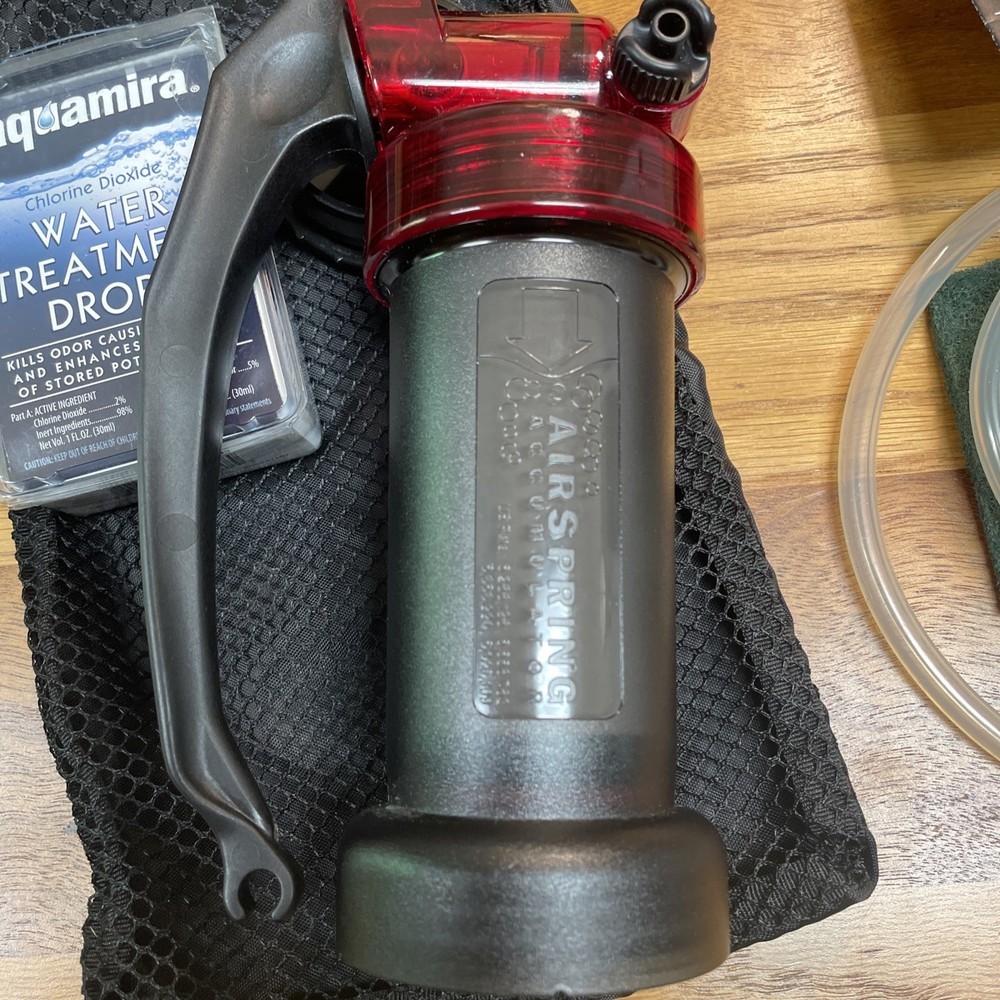 MSR MiniWorks EX Handheld Pump Action Water Filter Open Box New