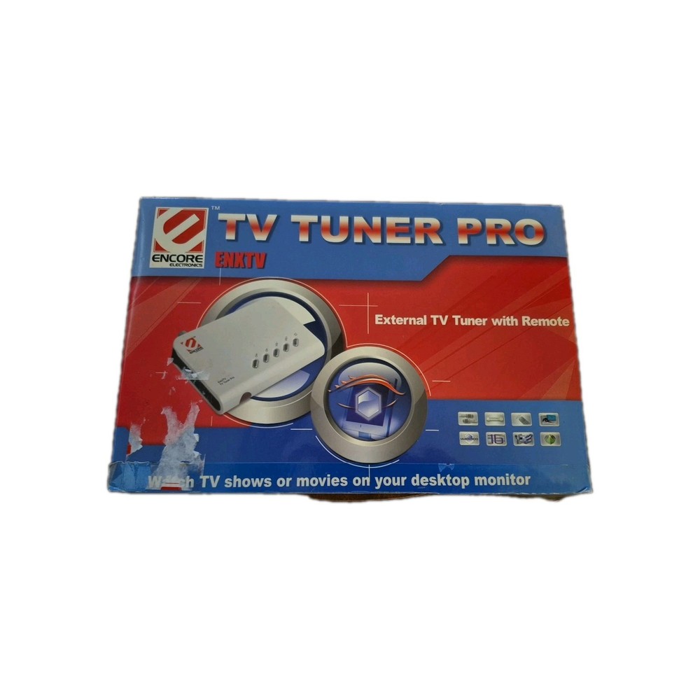 Encore External Tv Tuner Pro With Remote ENXTV NOB