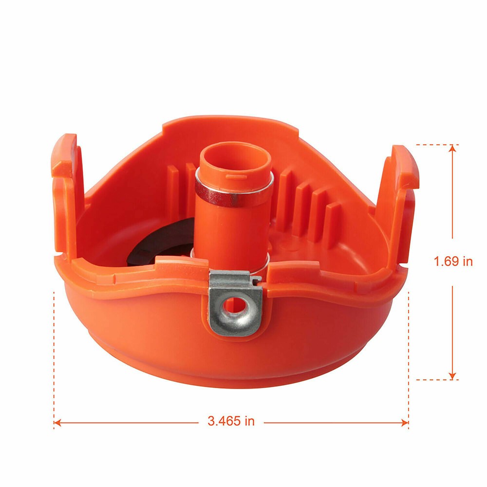 For Black & Decker GH3000, SF-080 Grass Trimmer Replacement Spool Line With Cap