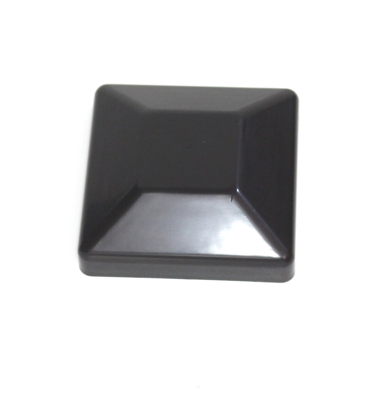 Plastic Fence Post Black Caps 4X4 (3 5/8") Bulk Pack DISCOUNTS + FREE SHIPPING