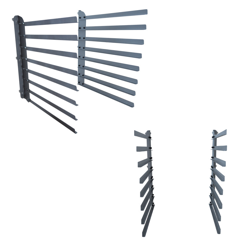 8 Layer Screen Printing Screen Frame Holder Wall Mounting Holder Storage Shelf