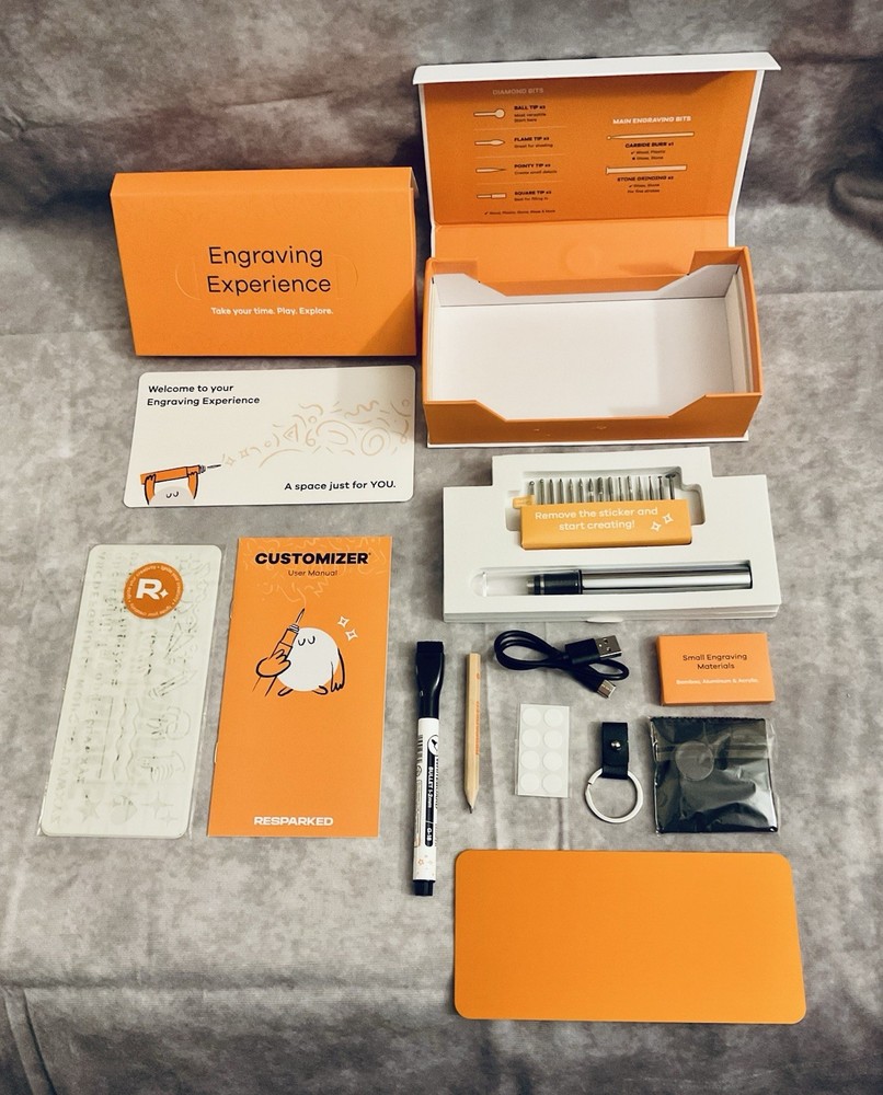 RESPARKED CUSTOMIZER ENGRAVING KIT SPECIAL EDITION DO-IT-YOURSELF ART TOOL