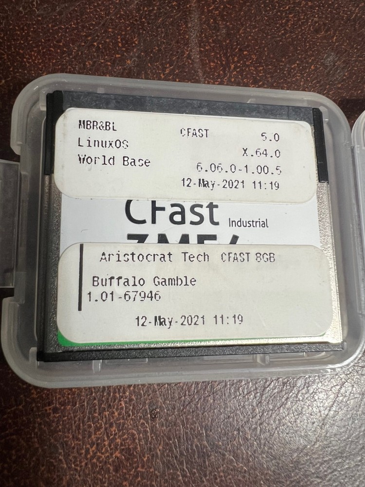 Aristocrat software  "Buffalo Gamble"  MK8 Helix