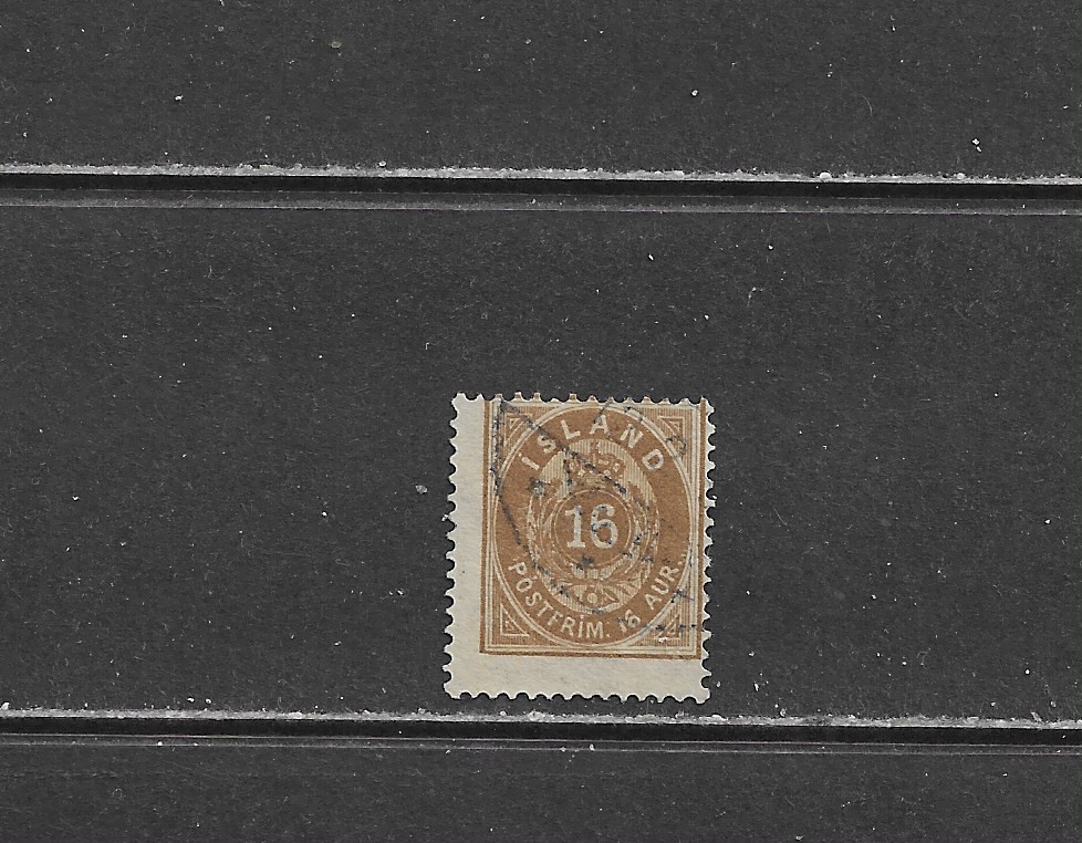 Iceland-  lot  845 .  Used.