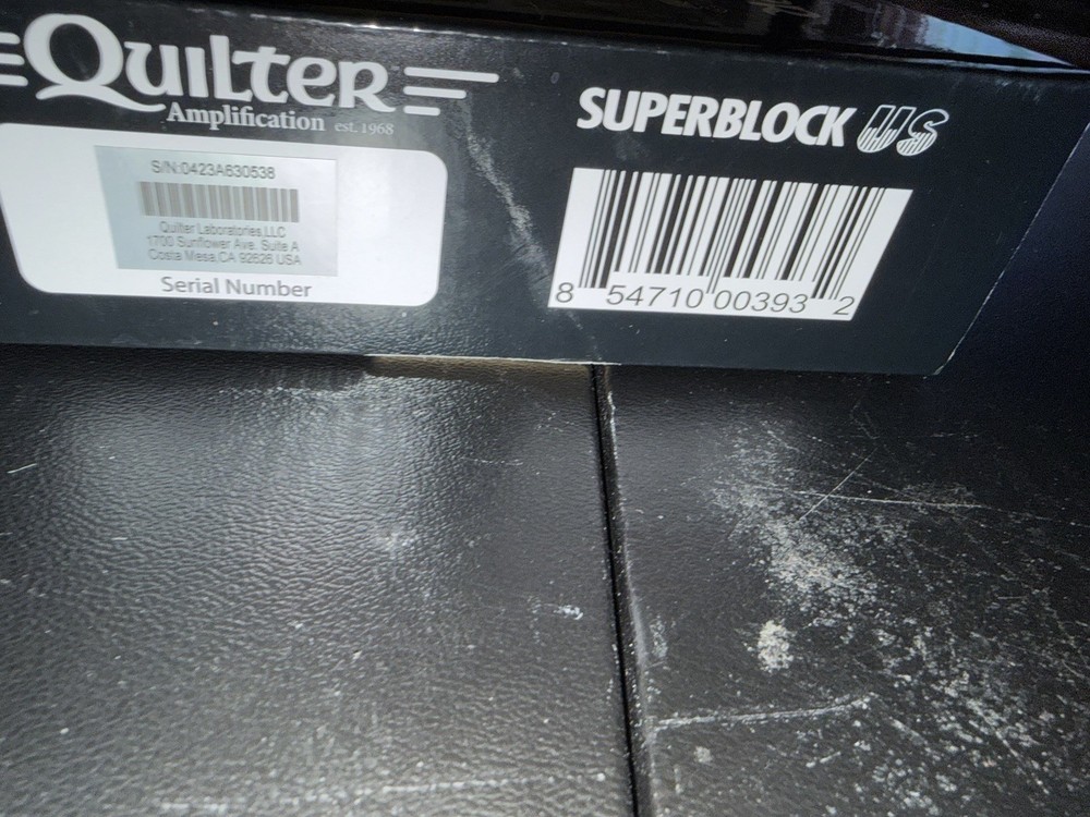 Quilter Amplification Superblock