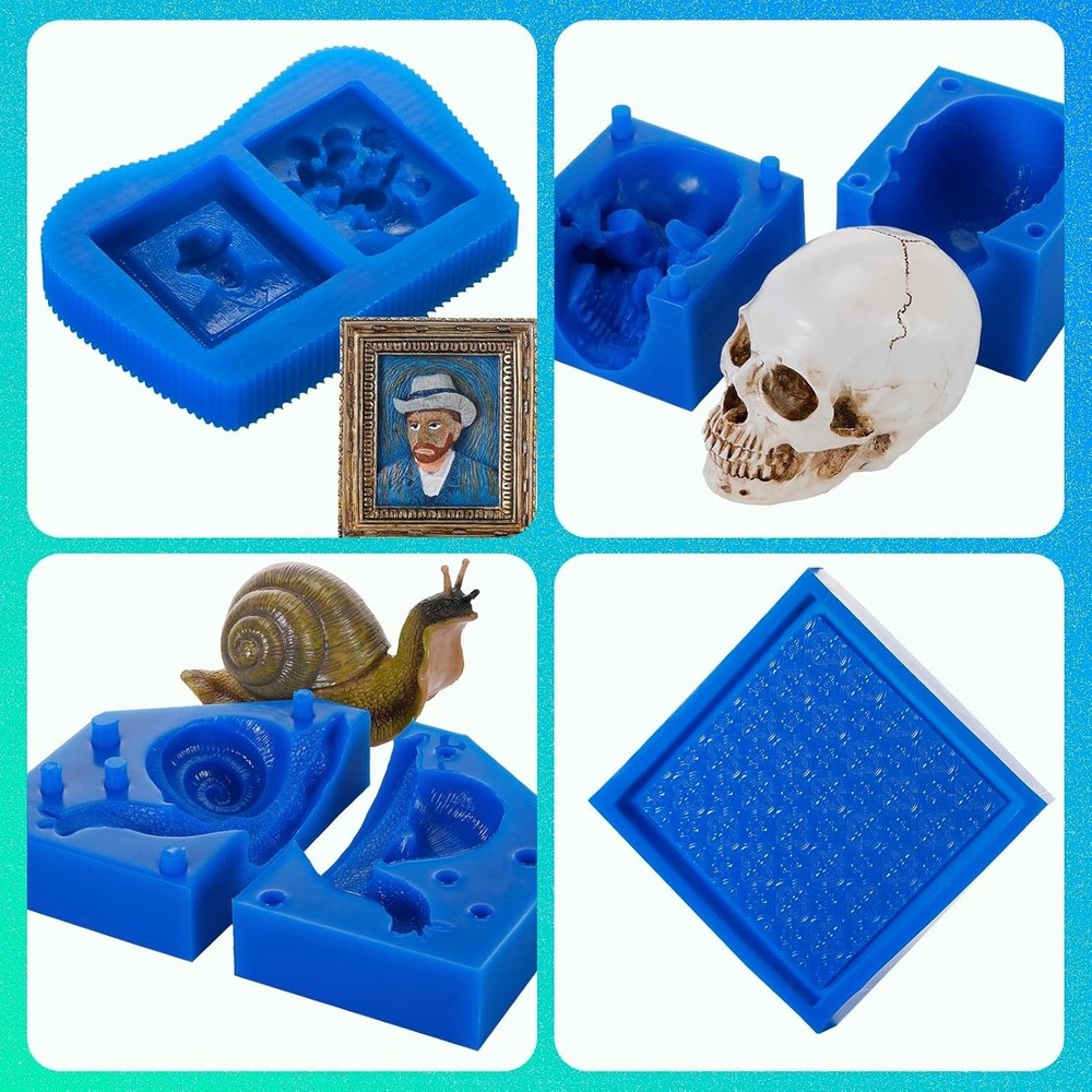 High Strength Sapphire Blue Silicone