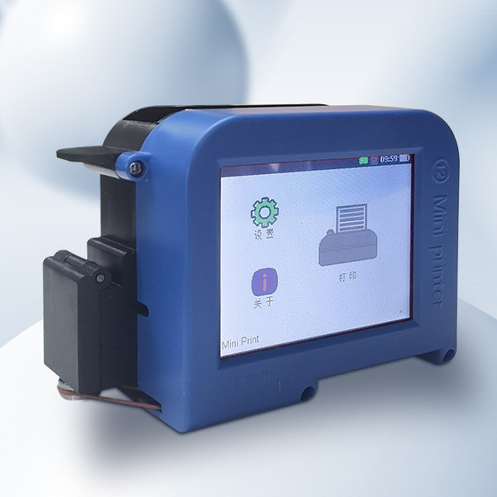 Intelligent Inkjet Printer Automatic Concave Convex Surface Encoder Label Date