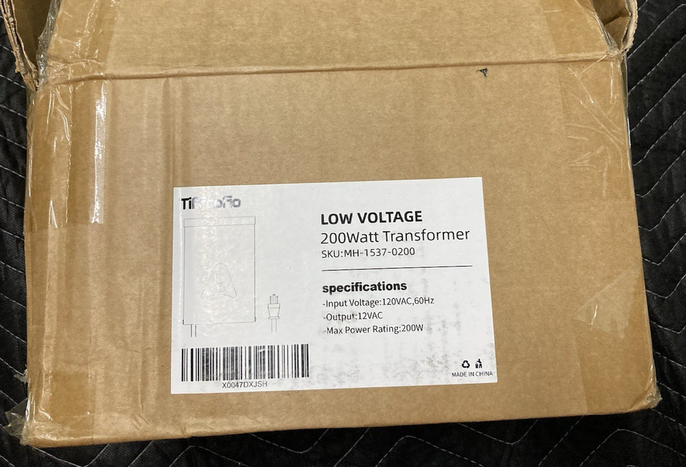 Tiffcofio Low Voltage Landscape Transformer 200W