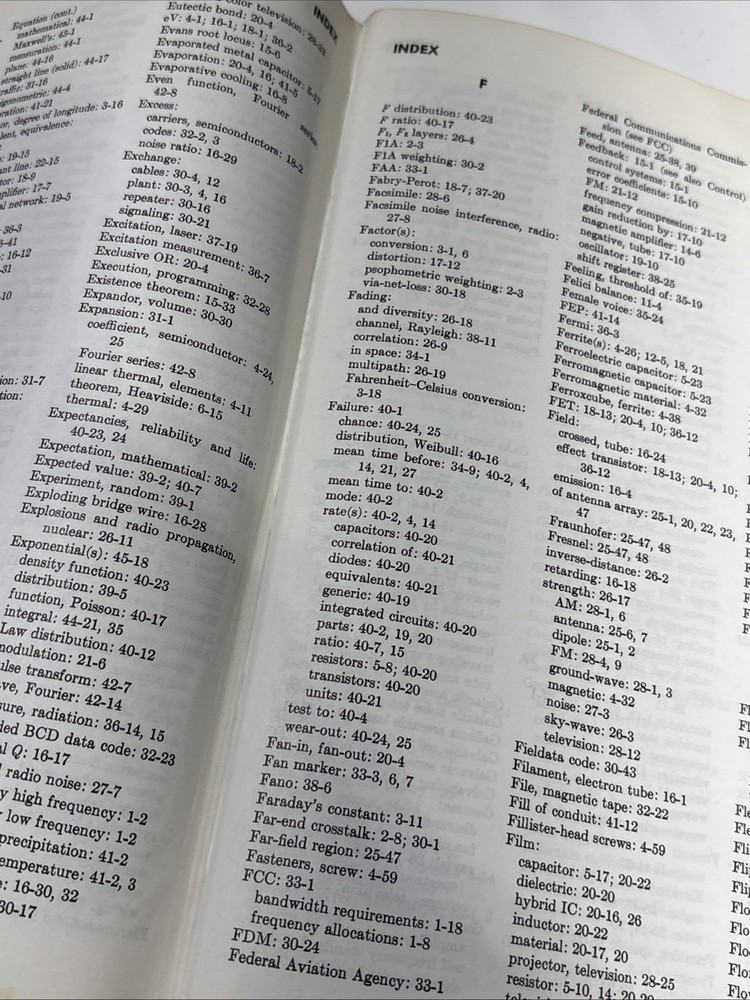 Reference Data for Radio Engineers 5th Edition Howard W. Sams & Co. ITT 1968