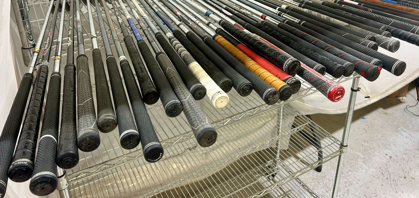 Wholesale Lot of 50 Golf Clubs - Right and Left handed - Adams Irons and Wedges