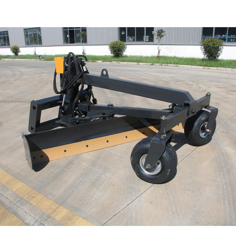 Wolfequip 96'' Skid Steer Grader Grading Quick Attach Hydraulic Blade Attachment