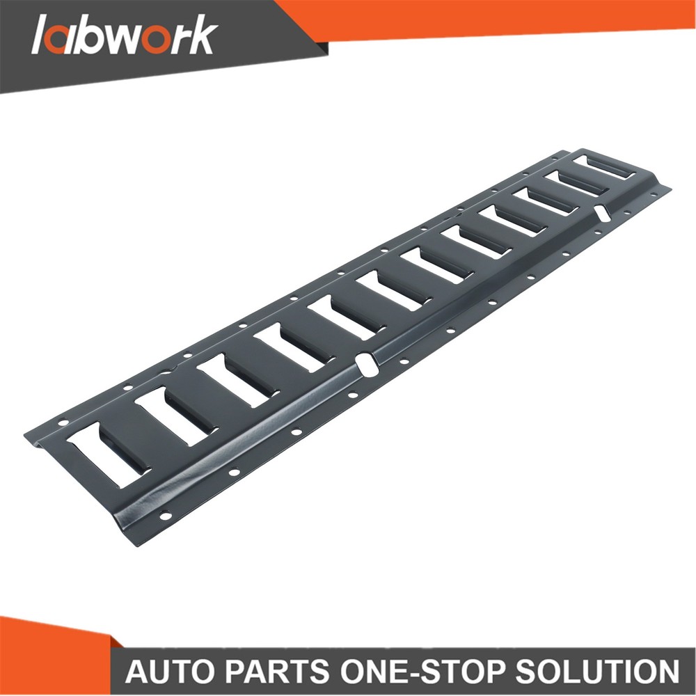 Labwork 4PK 2' Horizontal E Track Tie-down Rail Kit For Trailer Wall Floor Black