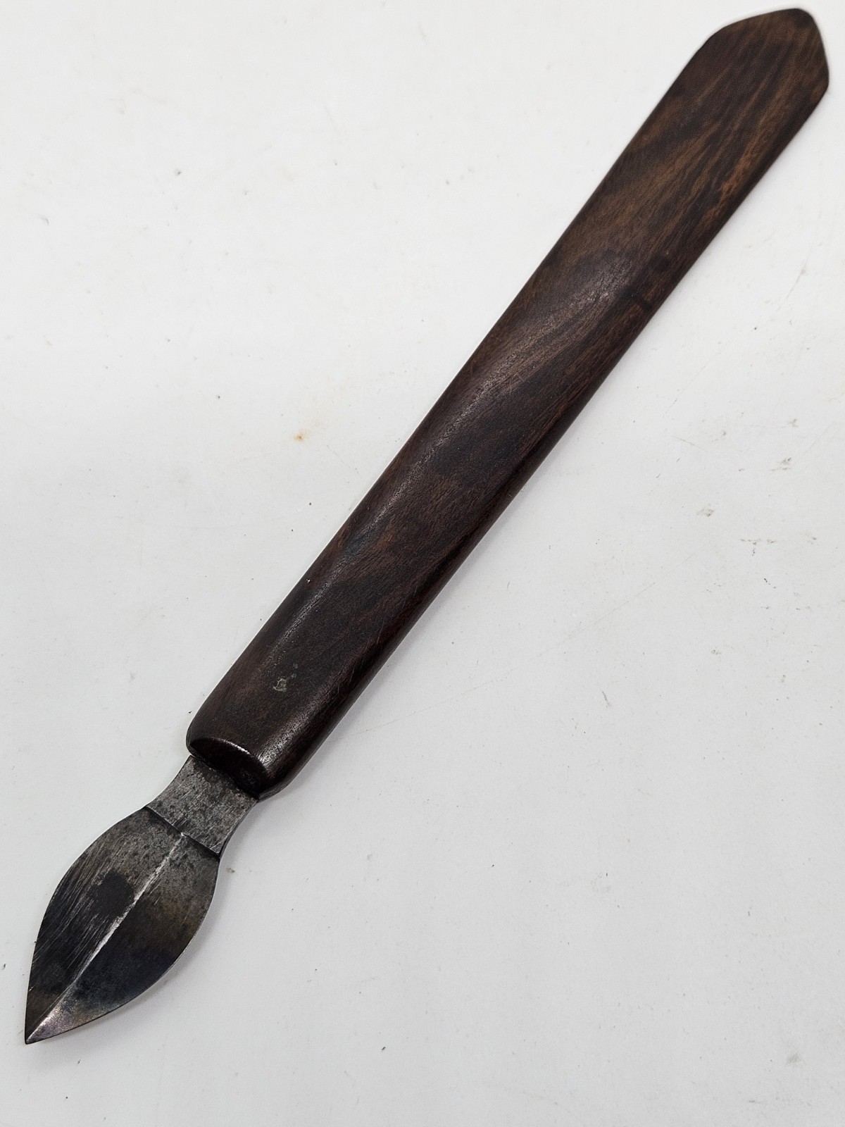Antique 1800's Single Blade Barber's Bloodletting Quack Medical Scalpel Fleam