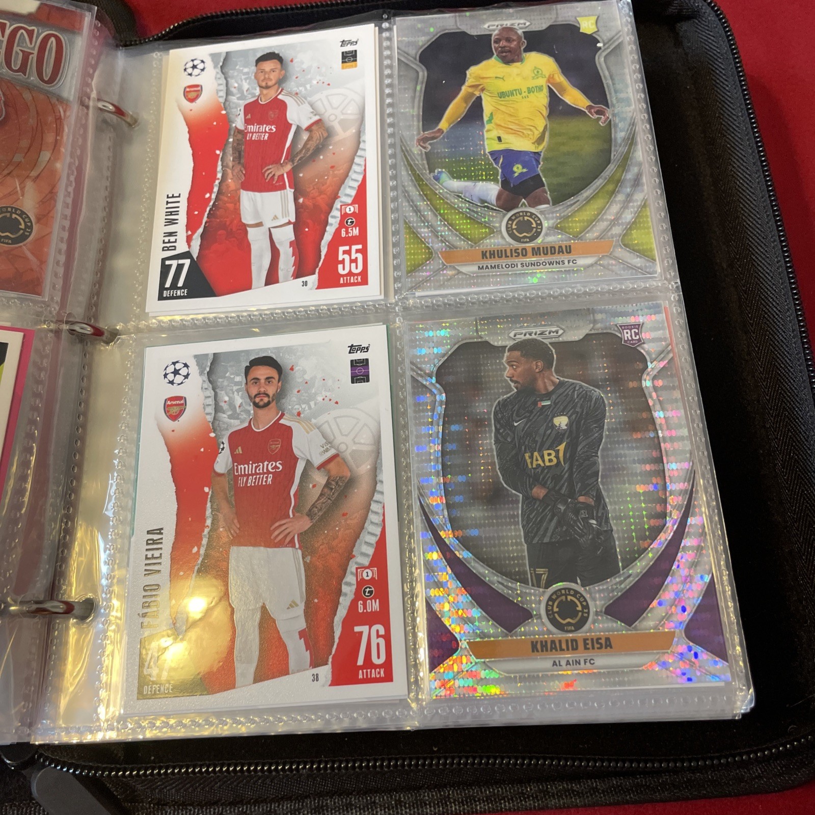 Huge Binder Full Of Soccer Cards! Panini, Topps, Many Holos And Special Cards!