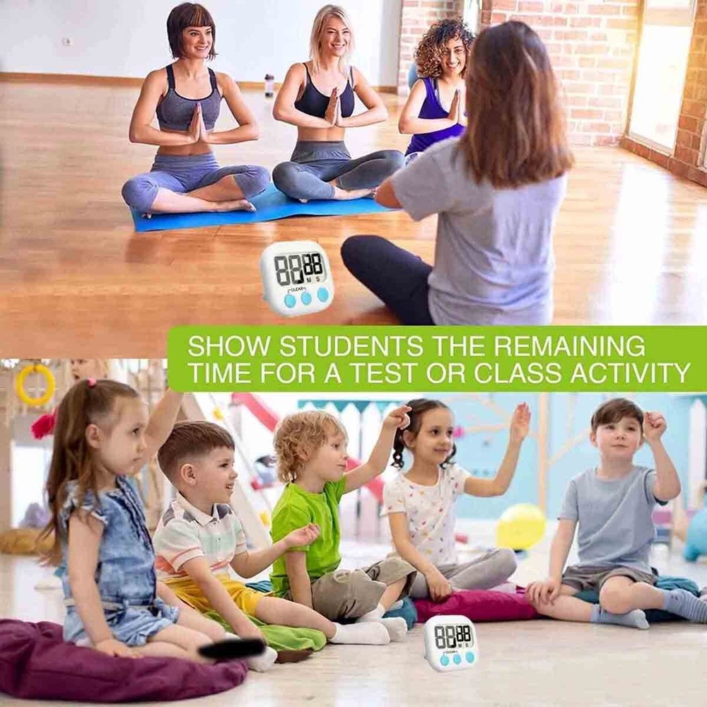 2 pack Electronic timer Baking timer Small and exquisite timekeeping Accurate