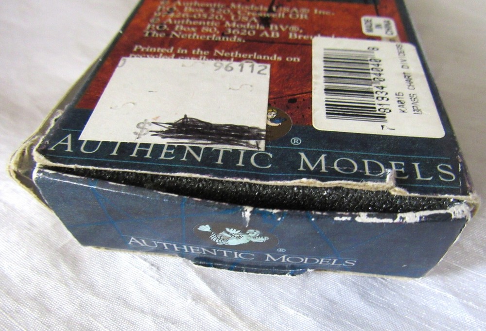 Rare Explorer's Authentic Models Brass Drawing Dividers Calipers Old School