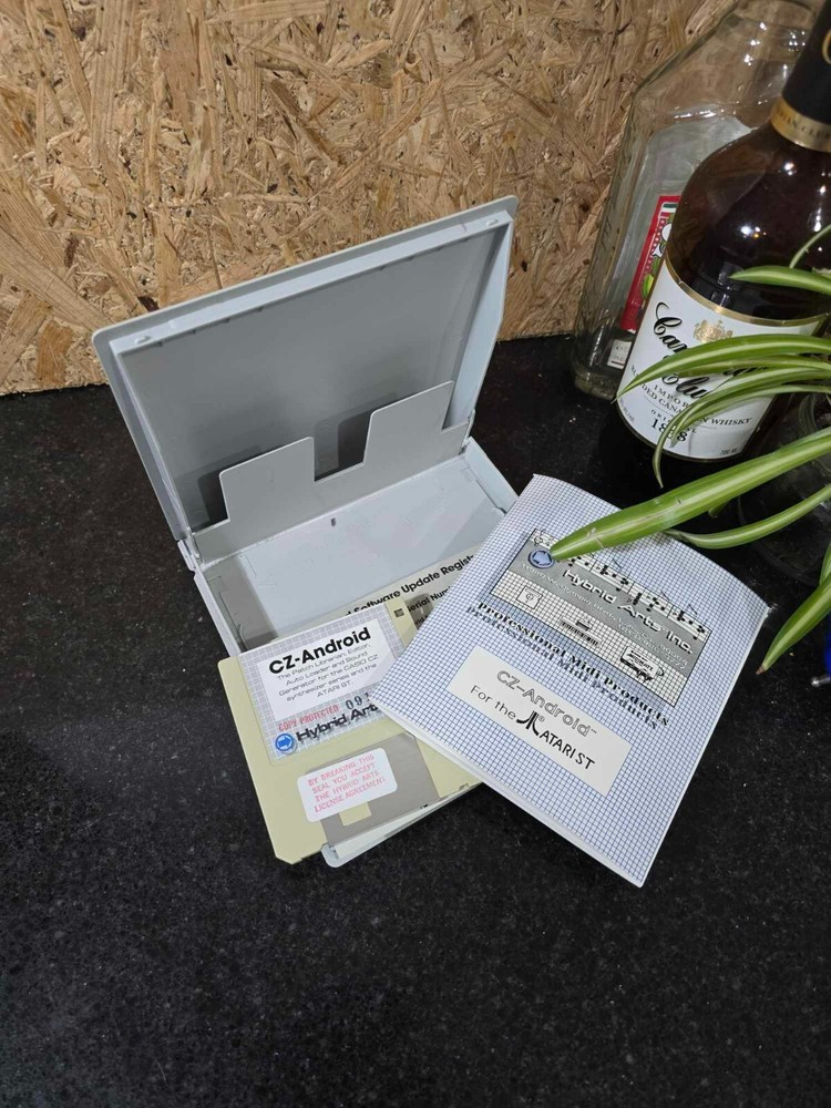 Hybrid Arts CZ-Android Software for CASIO CZ-101 CZ-1000 on ATARI Computer