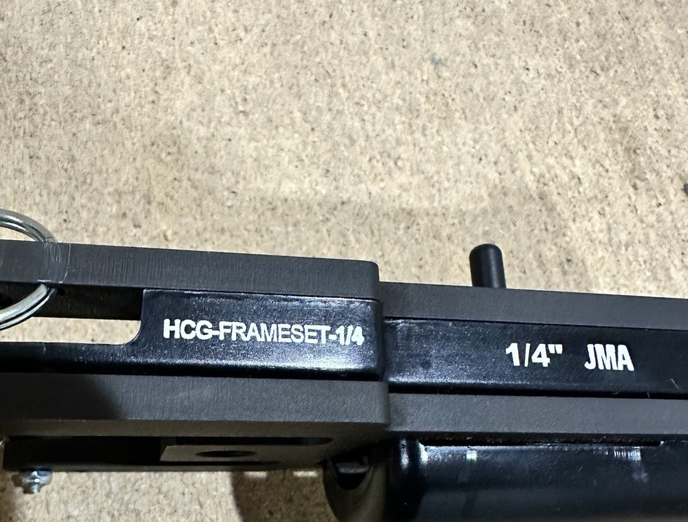 JMA/ Ridgid HCG-FRAMESET-14, 1/4" Compression Frameset