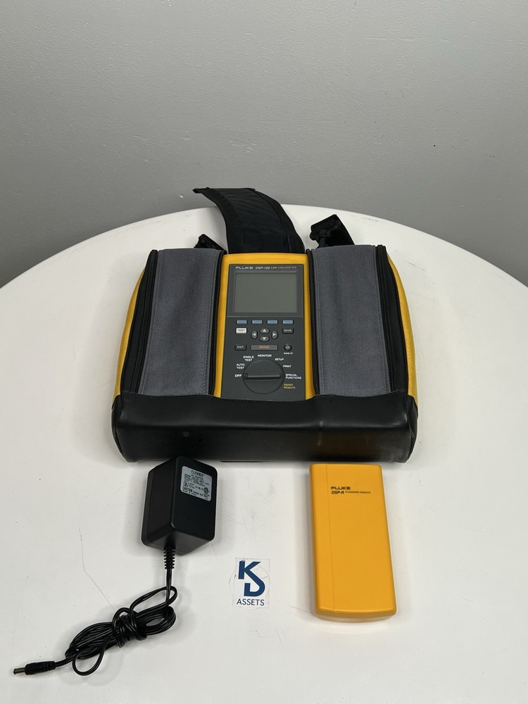 Fluke DSP-100 LAN Cablemeter with DSP-R Standard Remote