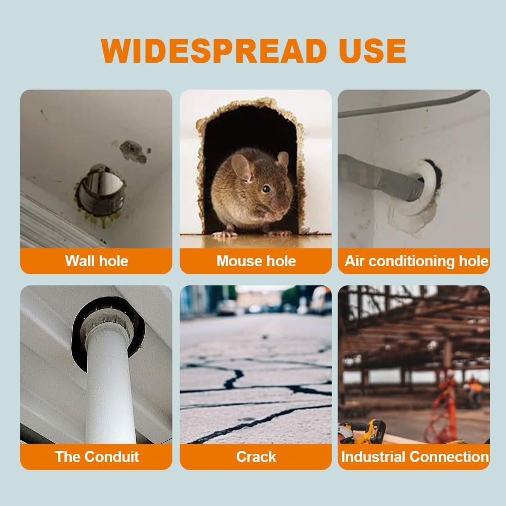 10-Pack Waterproof Sealant Putty – Self-Adhesive Mending Mud for Wall Holes