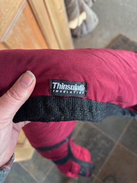 Horse Hood, Medium Weight, Red & Black