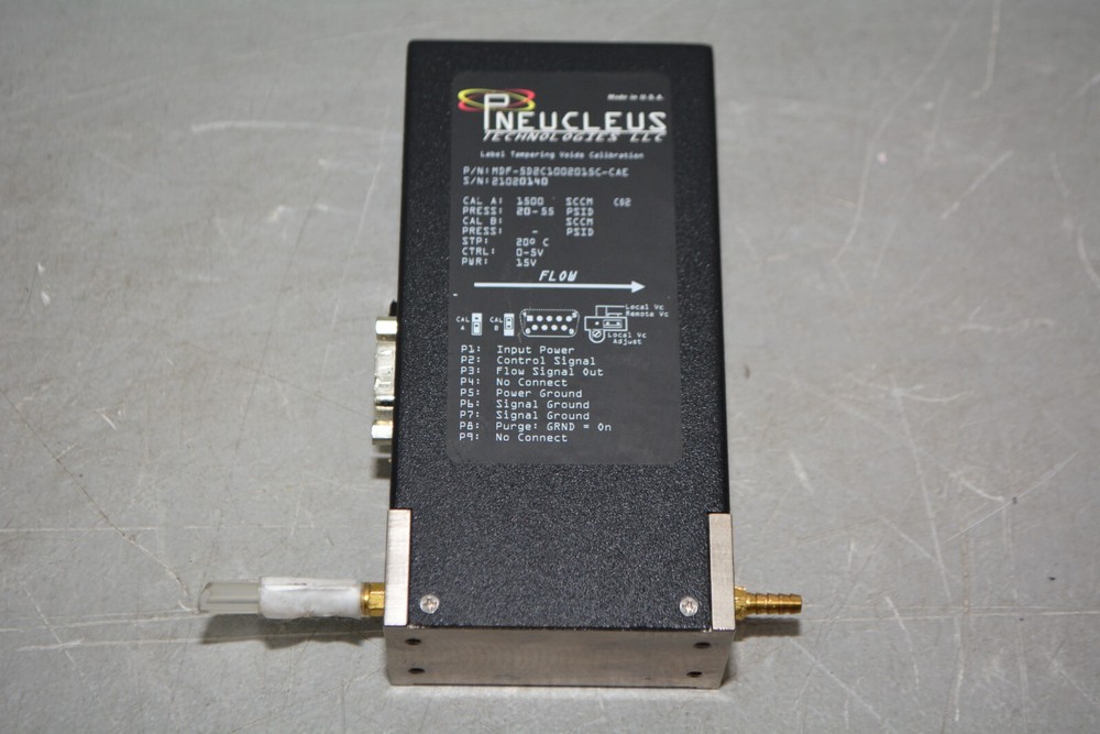 ^ Pneucleus MDF-5D2C1002015C-CAE MediFlo Mass Flow Controller #X4071